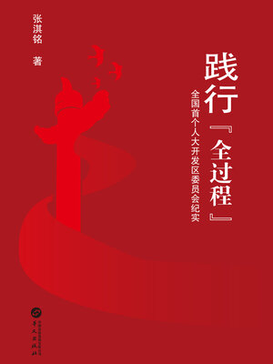 cover image of 践行“全过程”：全国首个人大开发区委员会纪实